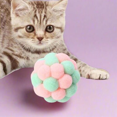 Balle pour Chat - JingleChase™ - Rose