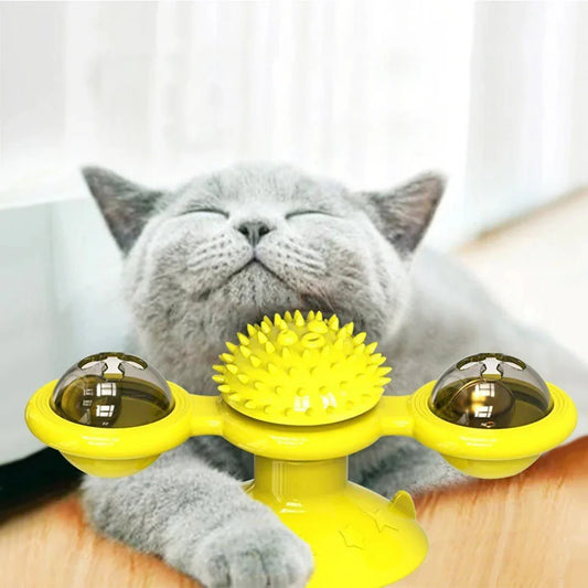 Jouet Pour Chat - MultifunctionalGlowingBall™ - Jaune