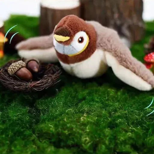 Jouets Interactifs Pour Chat - ChirpingFlappingBird™ - Marron