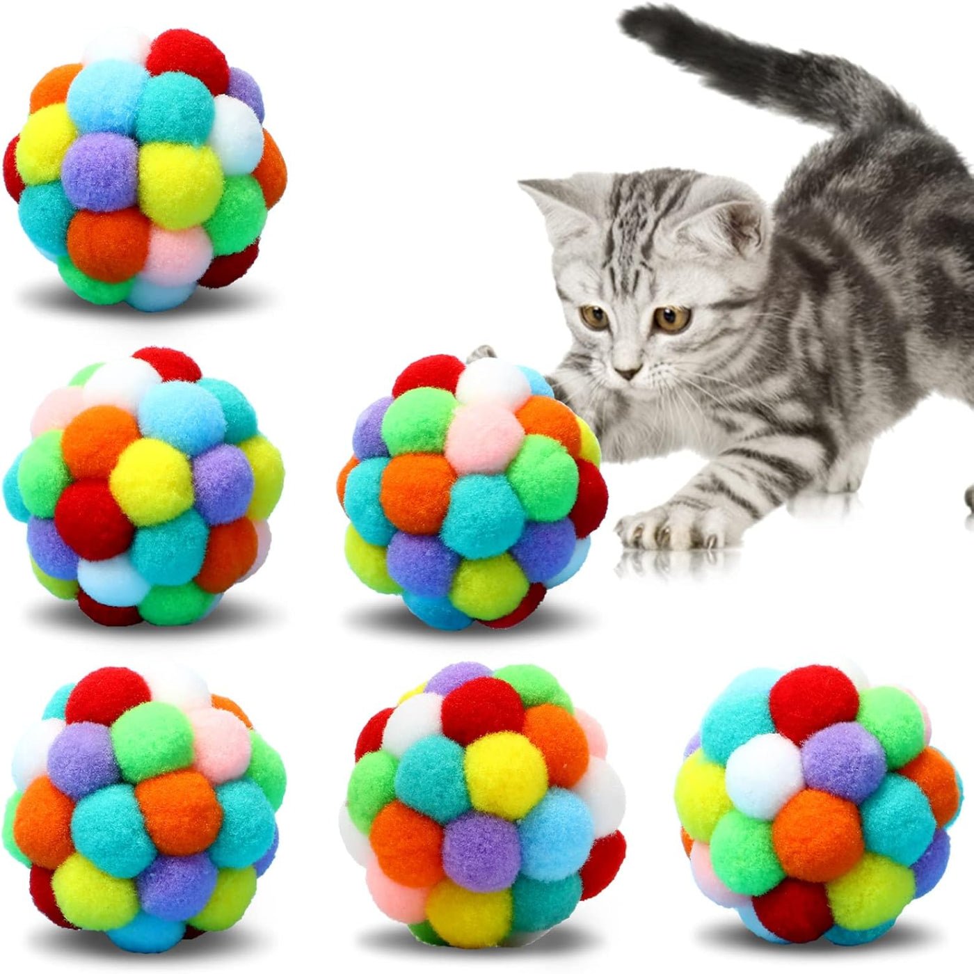 Balle pour Chat - JingleChase™ - Multicouleur