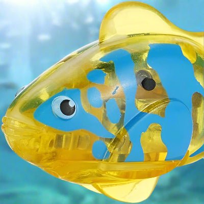 Jouet Interactif Chat  - CatchyFish™ - Jaune Pale