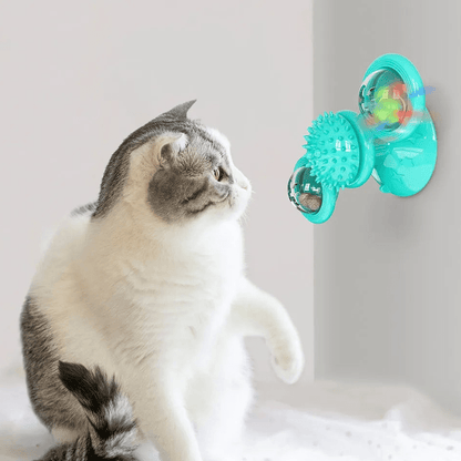 Jouet Pour Chat - MultifunctionalGlowingBall™ - Bleu ciel