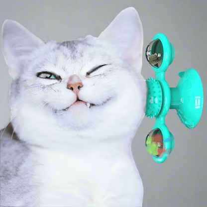 Jouet Pour Chat - MultifunctionalGlowingBall™ - Bleu ciel