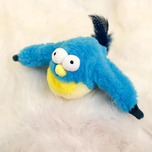 Jouets Interactifs Pour Chat - ChirpingFlappingBird™ - Bleu