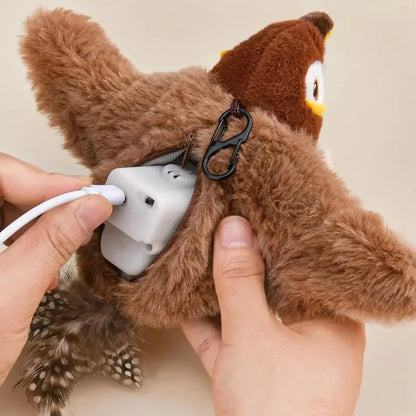 Jouets Interactifs Pour Chat - ChirpingFlappingBird™ - Marron